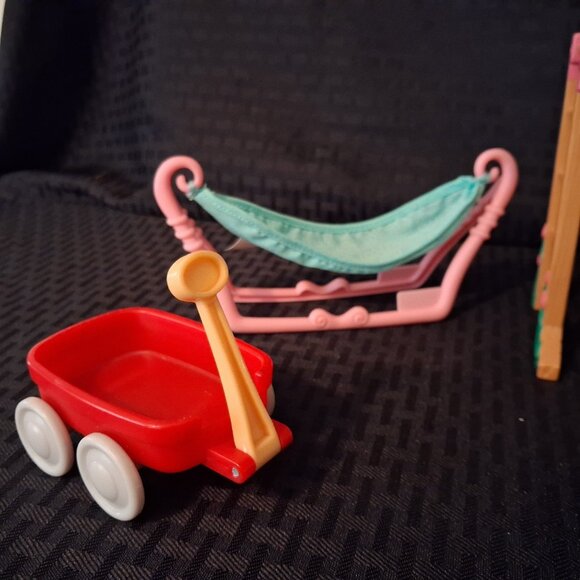 Fisher Price Loving Family Dollhouse Swing Set & Slide Playground Lot Bundle - Picture 6 of 9